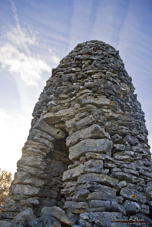 Cazelle (cabane de bergers en pierre sèche)